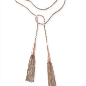 Kendra Scott Gold Phara Tassel Lariat Necklace